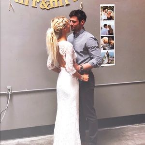 Lulus Adley lace 3/4 sleeve dress!